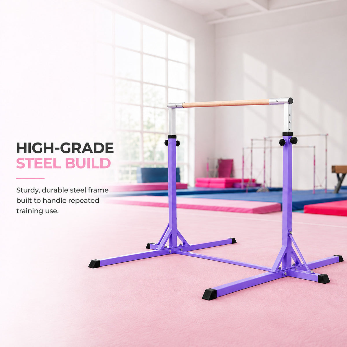 Simple Training Horizontal Bar - Purple