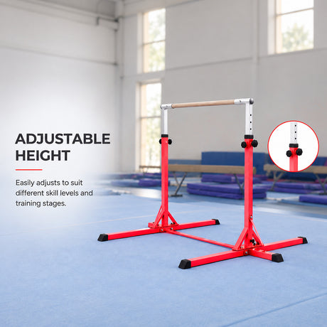 Simple Training Horizontal Bar - Red