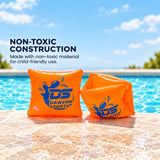 Kids Inflatable Swim Arm Band - Orange