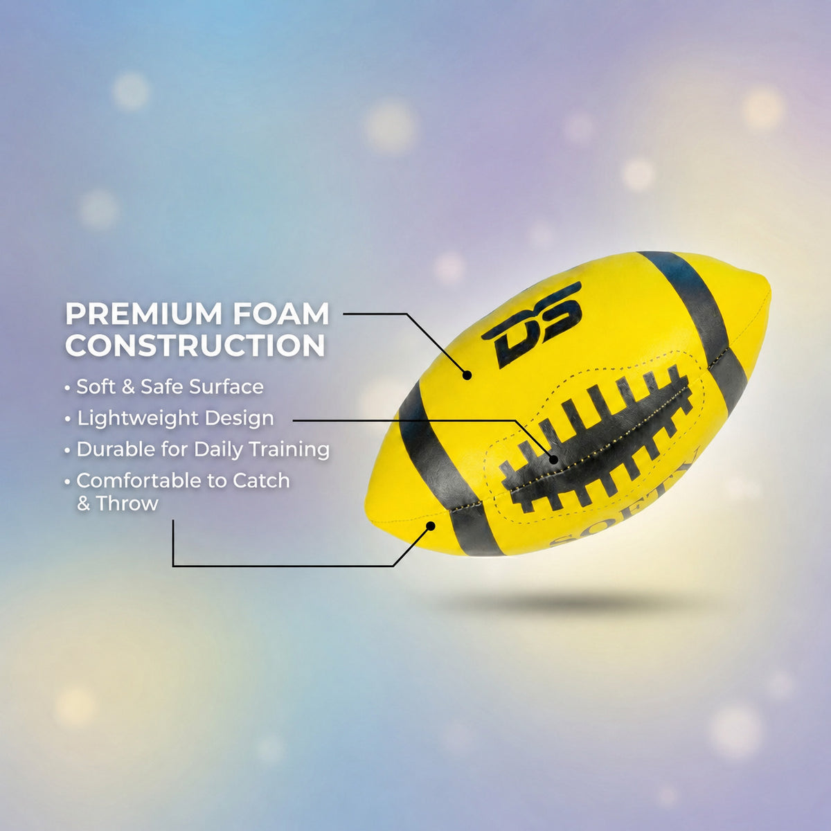 Soft Rugby Ball 5"