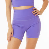 Olivia Side Pocket Shorts - Lavender