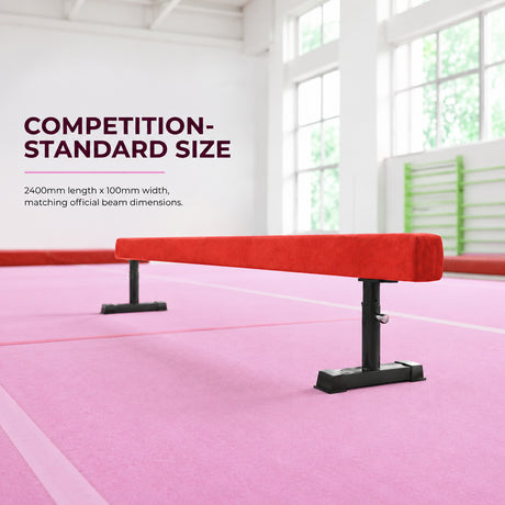 Lower Height Adjustable Balance Beam