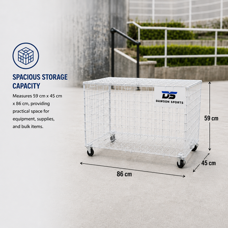 Mesh Wire Basket Trolley