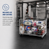Mesh Wire Basket Trolley