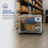 Mesh Wire Basket Trolley