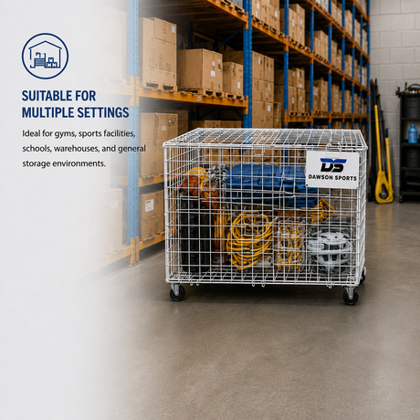 Mesh Wire Basket Trolley