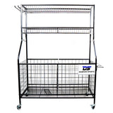 Multipurpose Sports Rack with Wheels