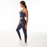 Lily High Waisted Legging - Navy