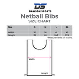 DS Netball Position Bibs (Set of 7)