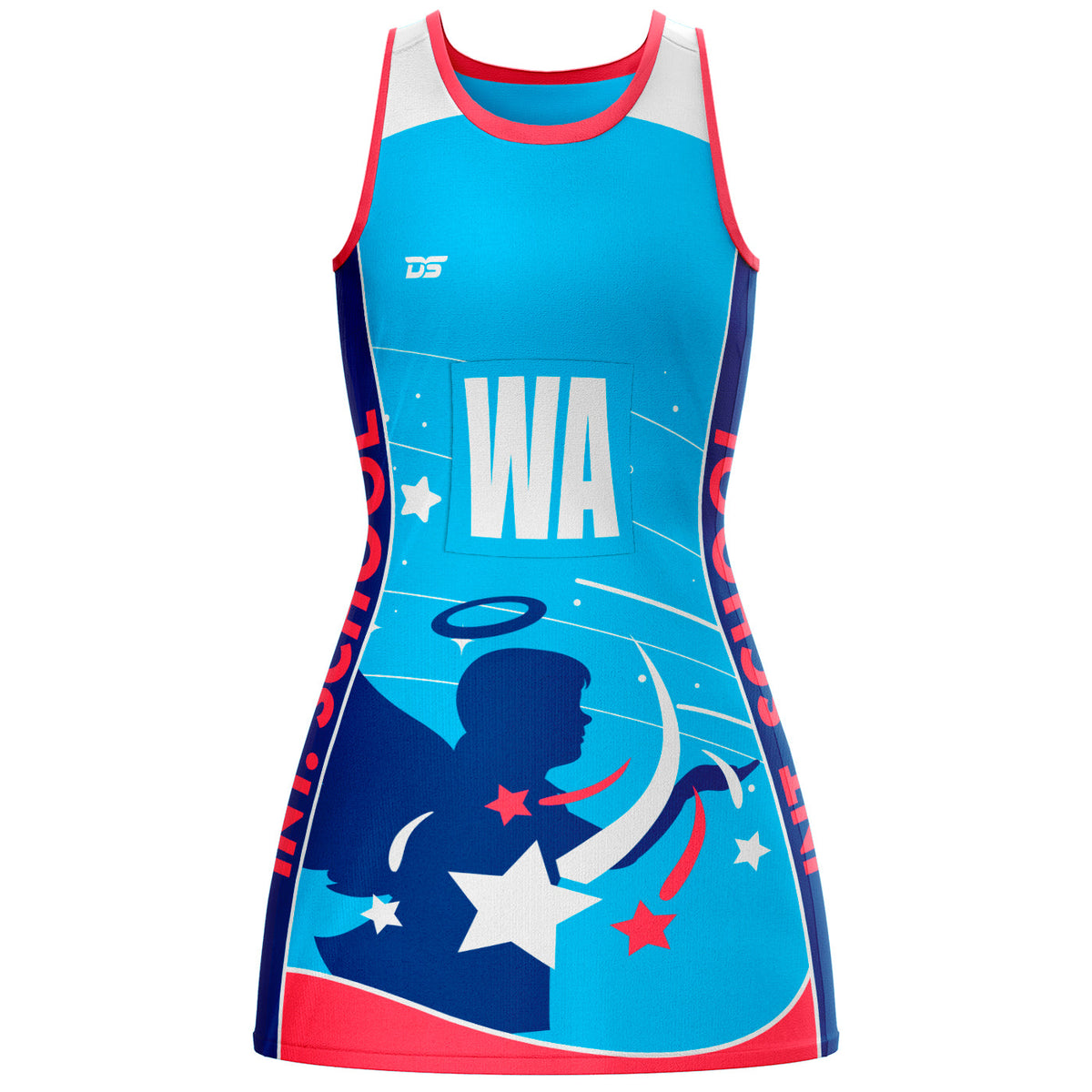 Custom Netball Dress - Design 21 – Dawson Sports