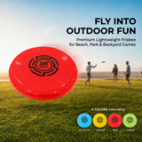Plastic PVC Frisbee - 25.4cm (4 colors available)