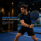 Padel Racket 3K Carbon