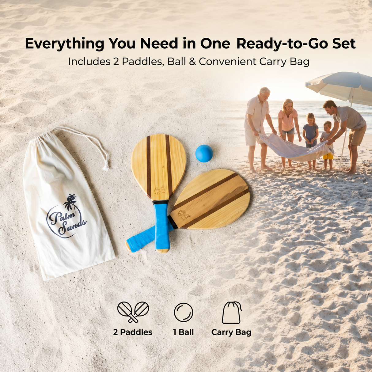 Palm Sands Beach Paddle Set