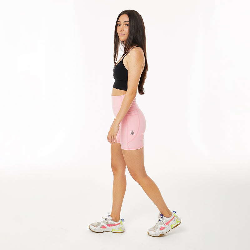 Thea Side Pocket Short - Pink