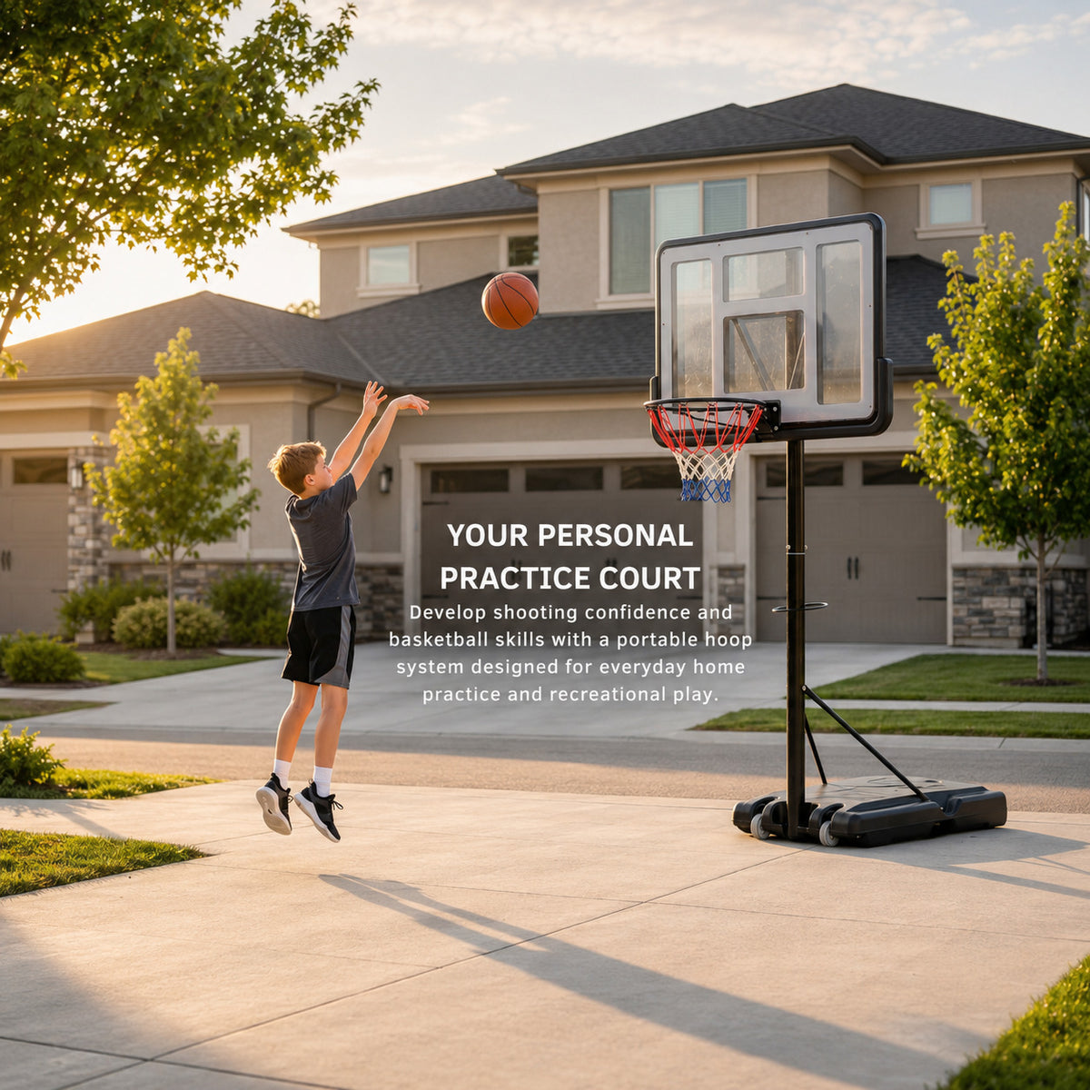 Portable Club Basketball System