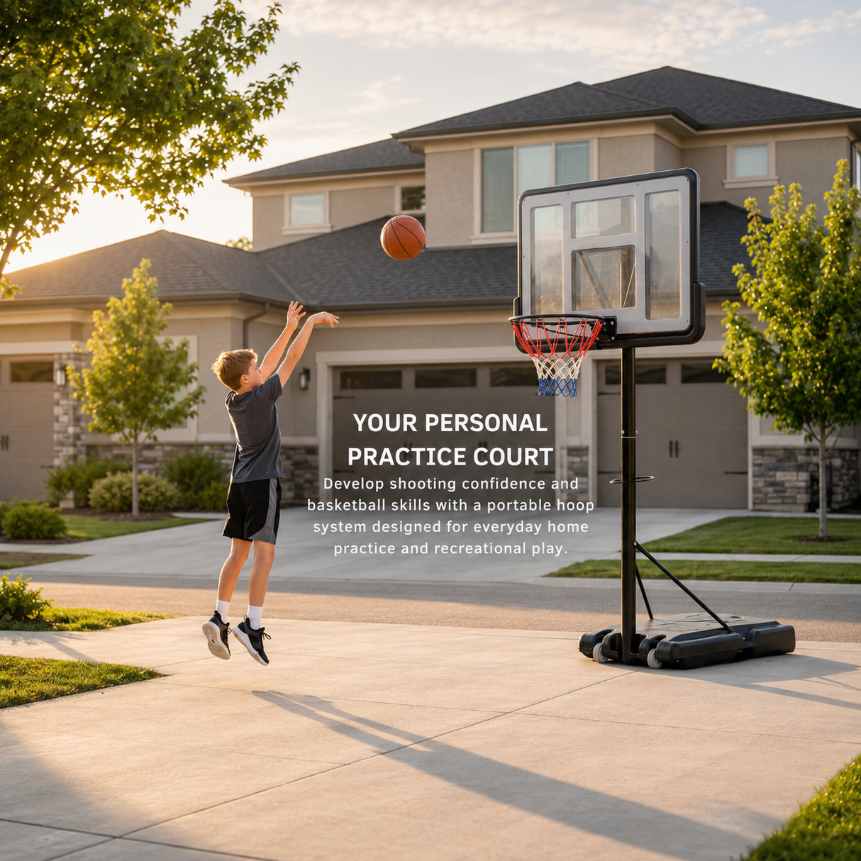 Portable Club Basketball System