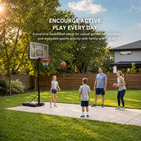 Portable Club Basketball System