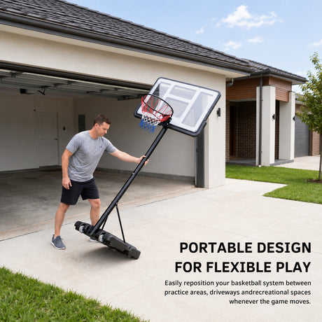 Portable Club Basketball System