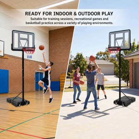 Portable Club Basketball System