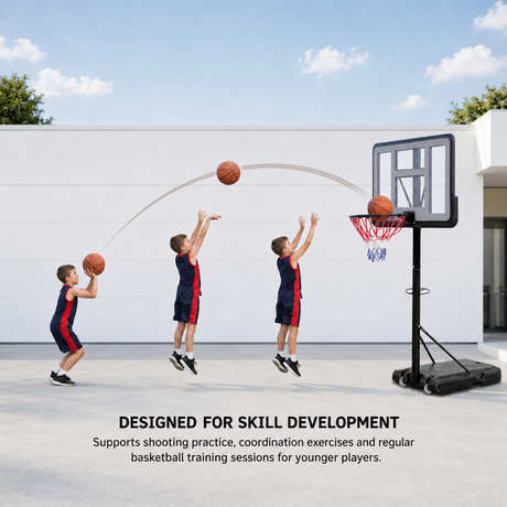 Portable Club Basketball System
