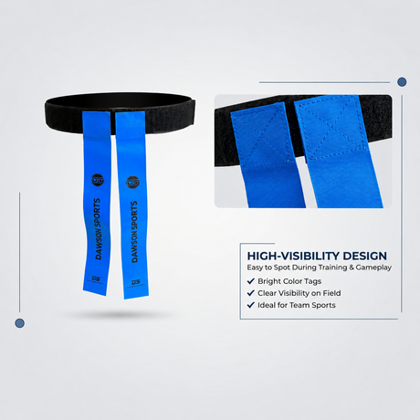 Rugby Flag Tag Belt -  2 Tags / 1 Belt