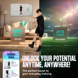 Senseball Football Kick Trainer Pro-Level - Size 2 Ball (Green)