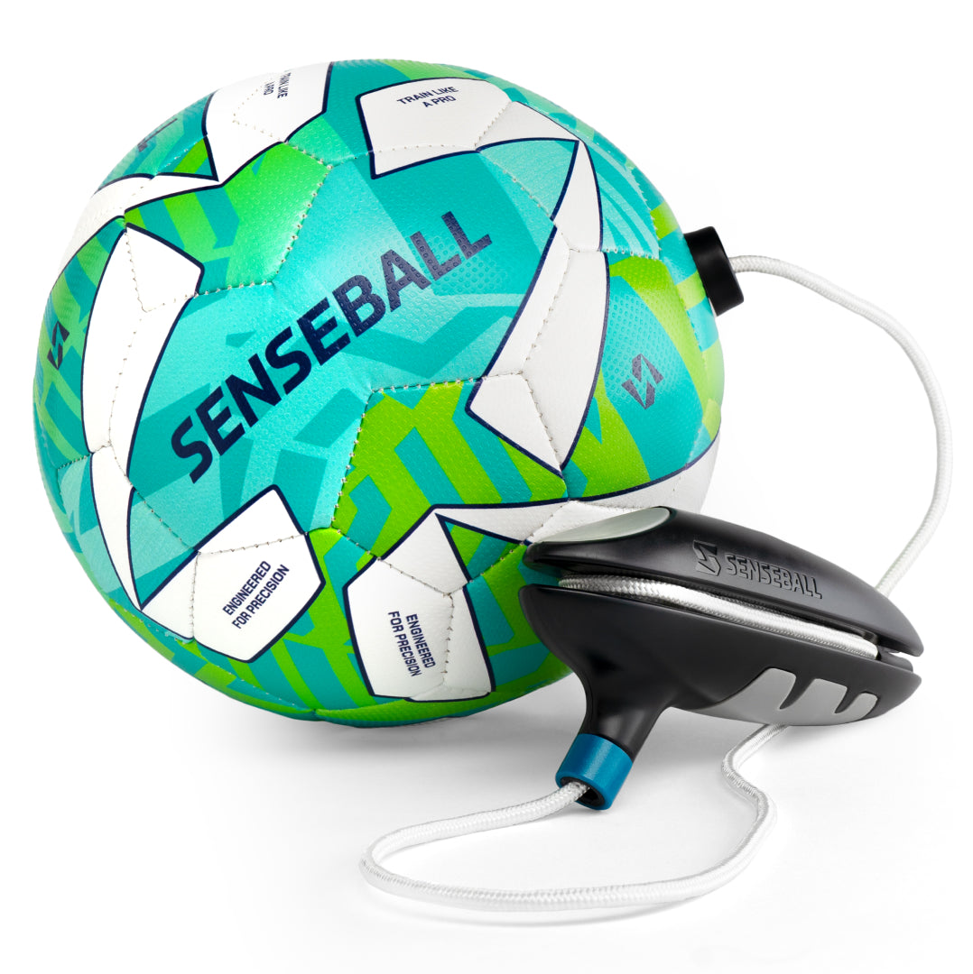 Senseball Football Kick Trainer Pro-Level - Size 2 Ball (Green)