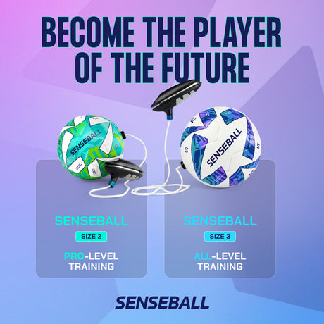 Senseball Soccer Kick Trainer All-Level - Size 3 Ball (Blue)
