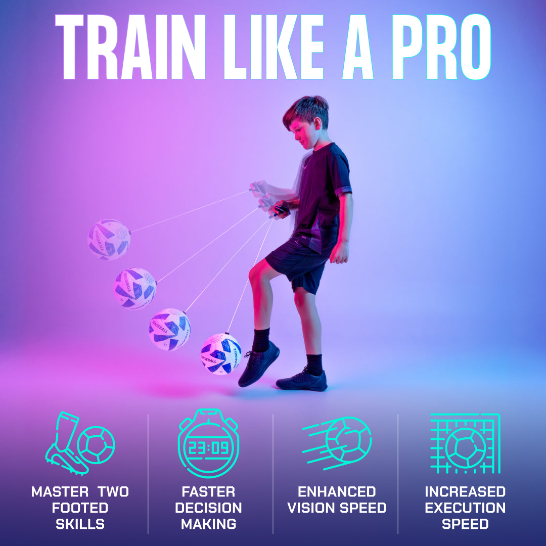 Senseball Soccer Kick Trainer All-Level - Size 3 Ball (Blue)