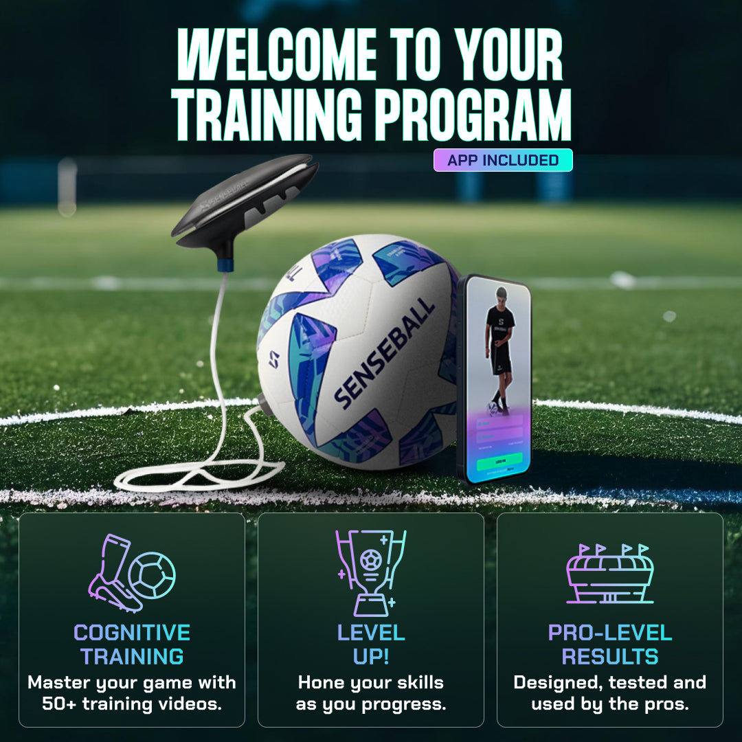 Senseball Soccer Kick Trainer All-Level - Size 3 Ball (Blue)