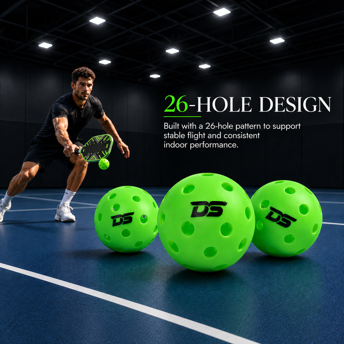 Pickleballs - Indoor