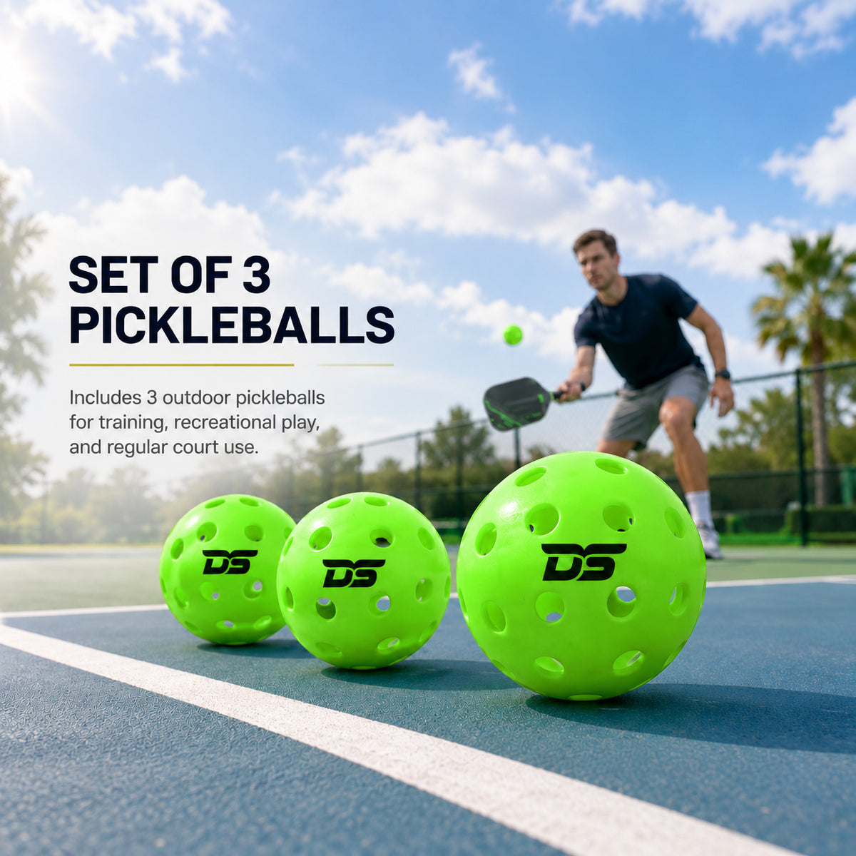 Pickleballs - Outdoor