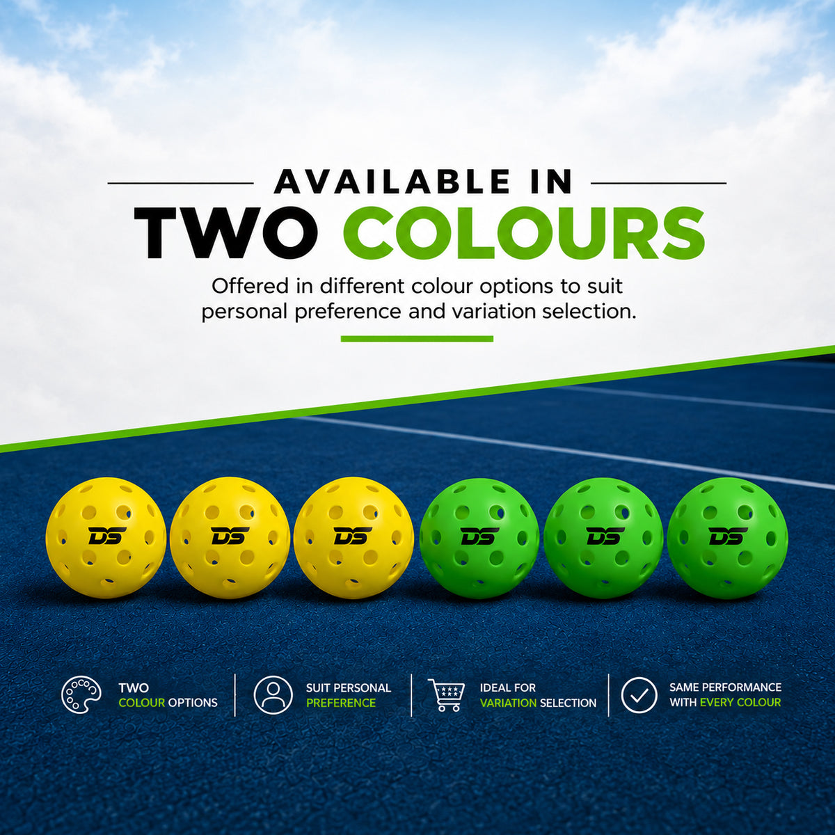 Pickleballs - Outdoor
