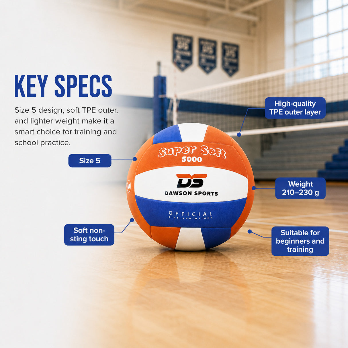 Super Soft Touch Volleyball