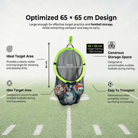 Target Bag 2-in-1 - Foldable (Round)