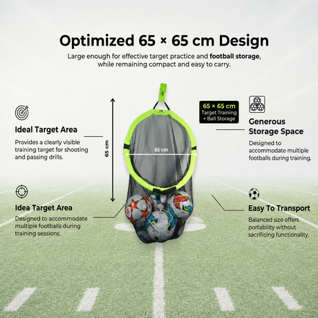 Target Bag 2-in-1 - Foldable (Round)