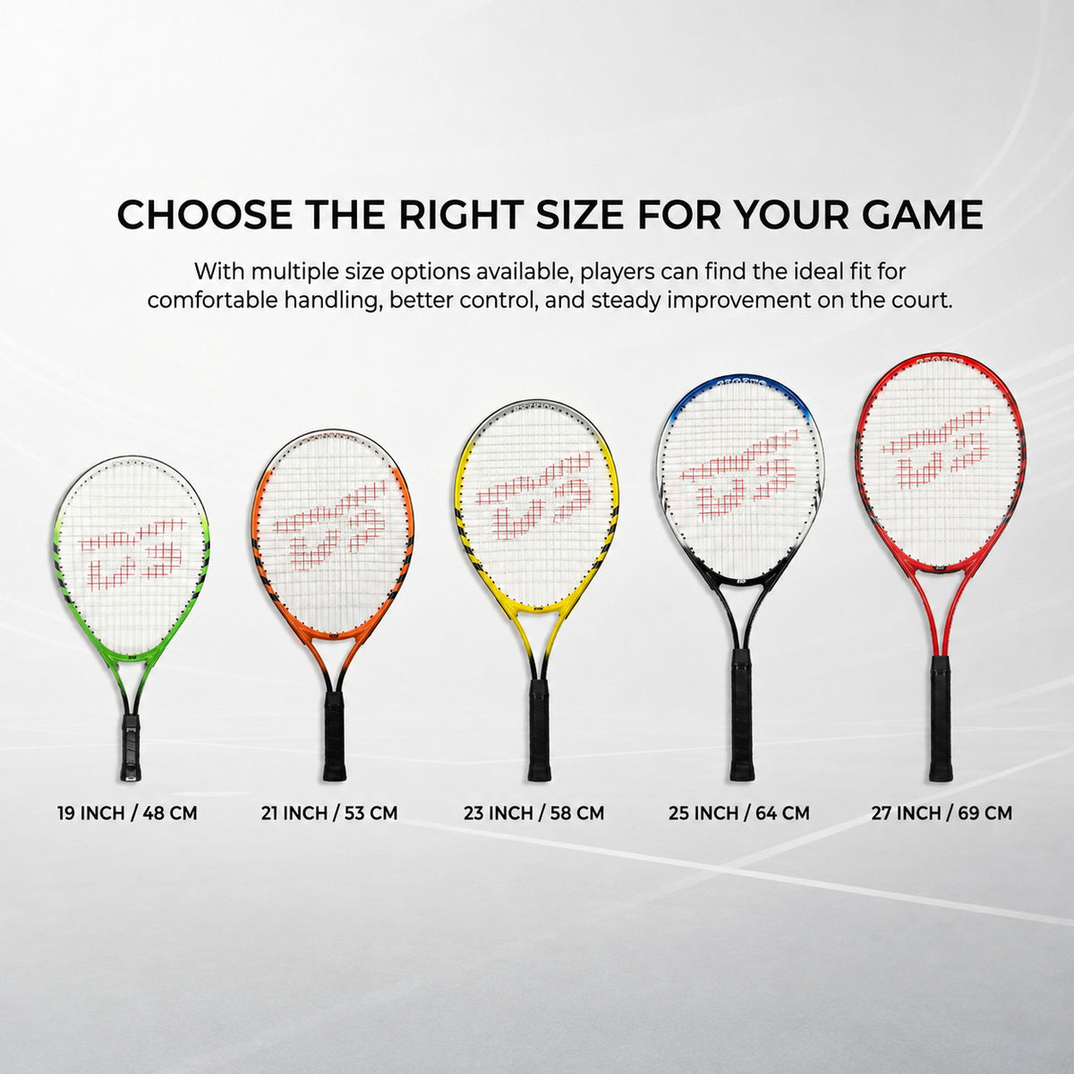 Tennis Racket (5 sizes available)