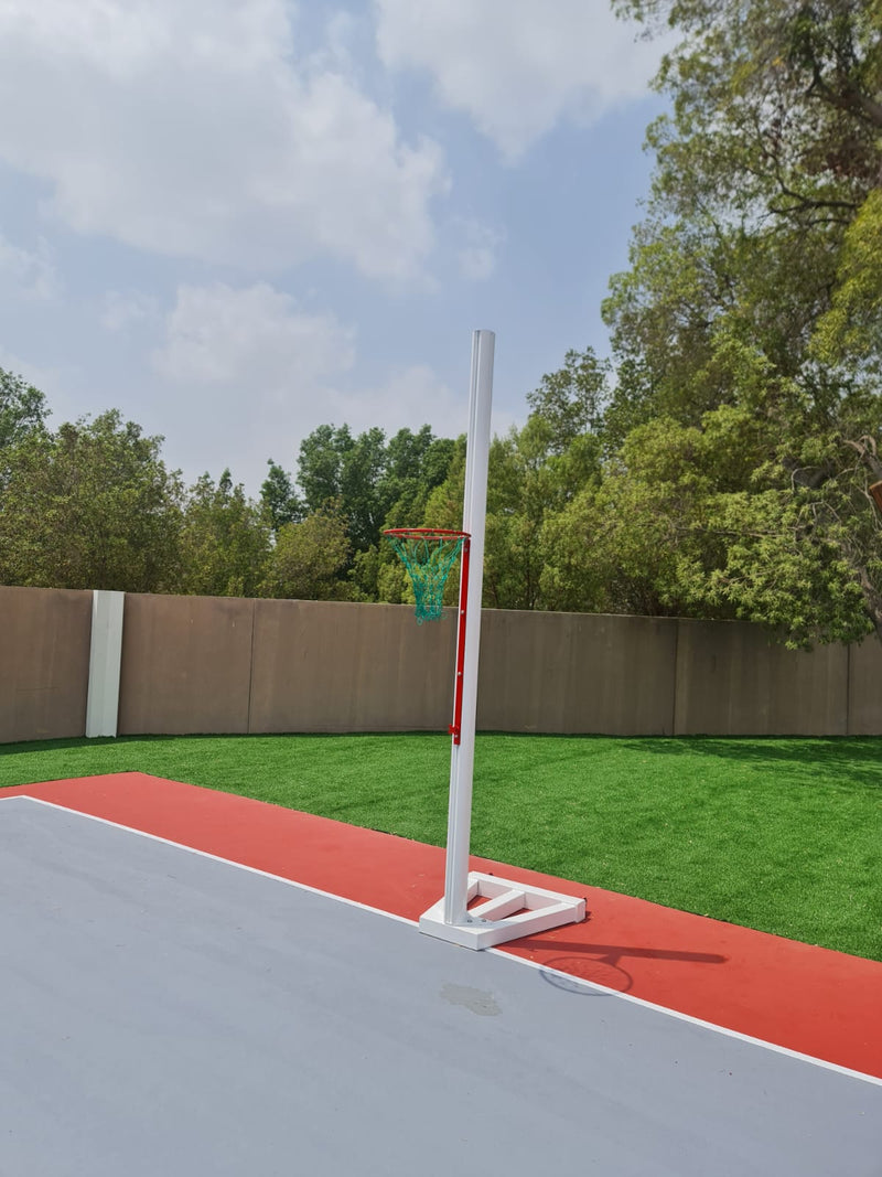DS Movable Competition Netball Post with Adjustable Height