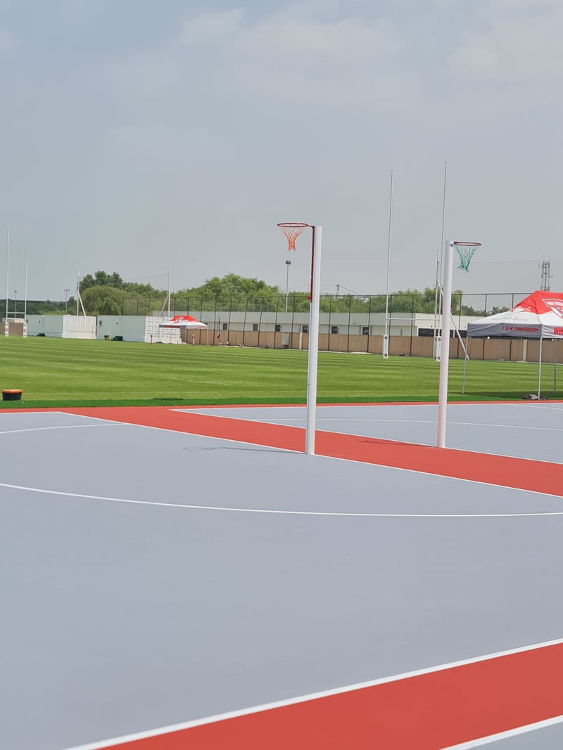 DS Movable Competition Netball Post with Adjustable Height
