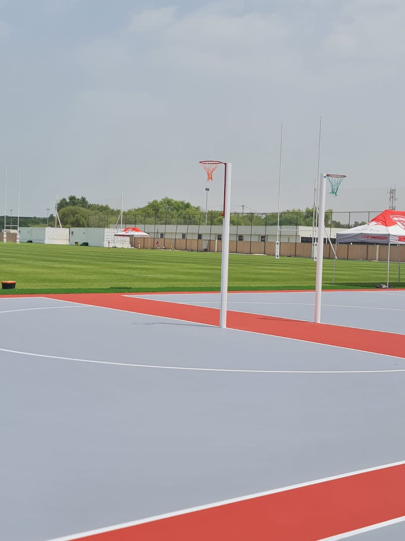DS Movable Competition Netball Post with Adjustable Height – Dawson Sports