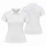 DS Women Active Polo Shirt - White