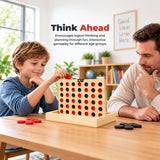 Wooden Connect 4 Game