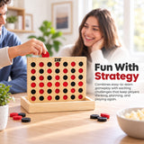 Wooden Connect 4 Game