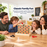 Wooden Connect 4 Game