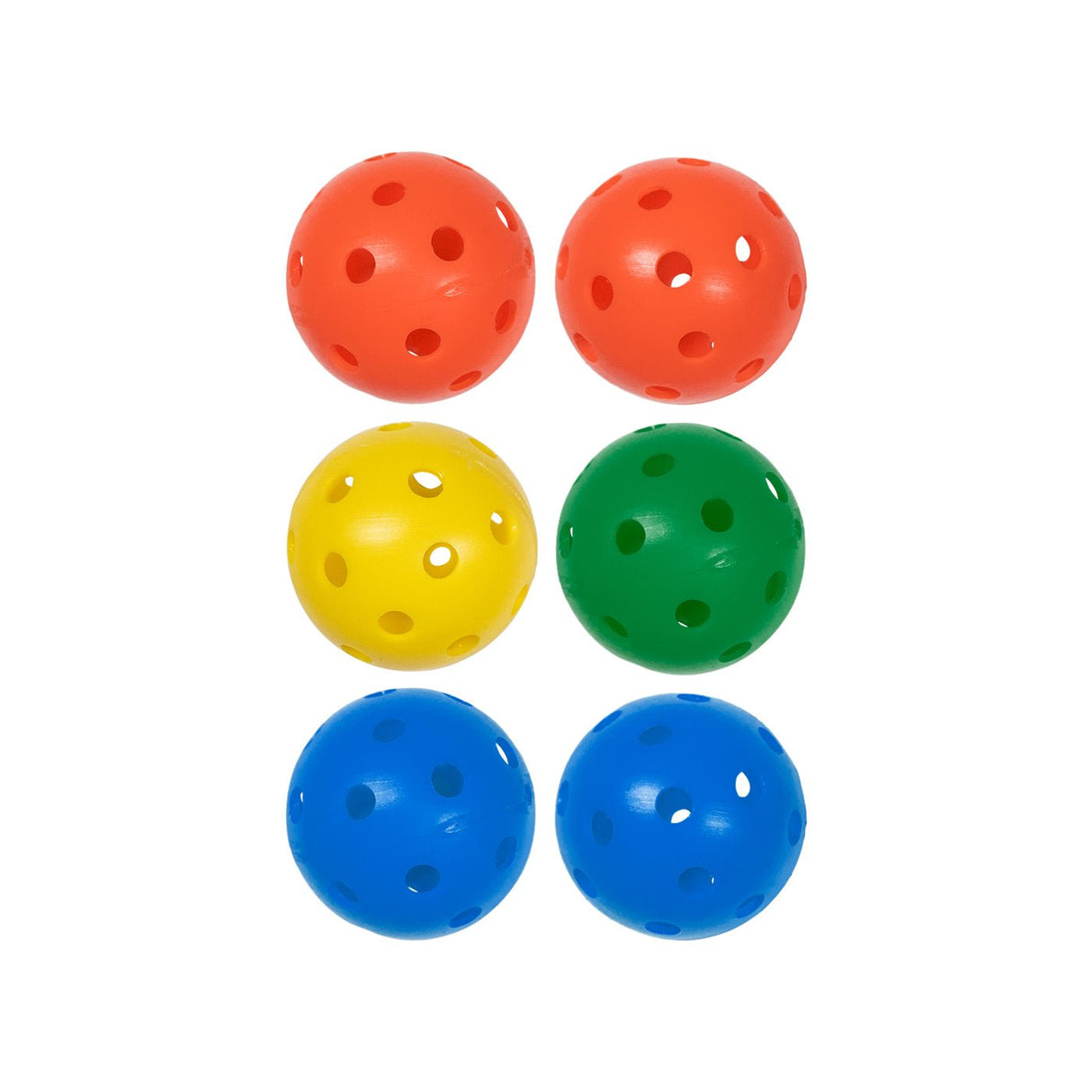 Airflow Practice Ball Assorted - Set of 6 - Golf Ball - Dawson Sports