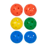 Airflow Practice Ball Assorted - Set of 6 - Golf Ball - Dawson Sports