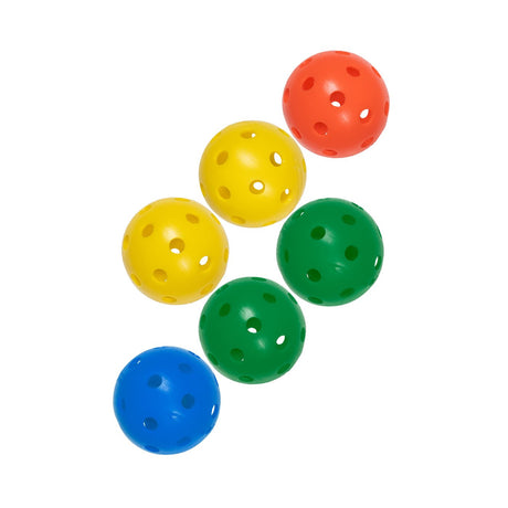 Airflow Practice Ball Assorted - Set of 6 - Golf Ball - Dawson Sports