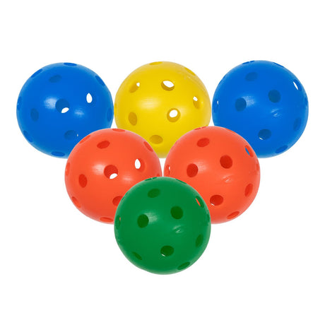 Airflow Practice Ball Assorted - Set of 6 - Golf Ball - Dawson Sports