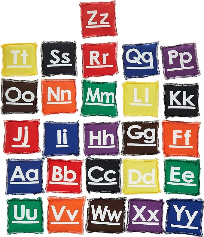 Alphabet Bean Bags (Set of 26) - Educational Play - Dawson Sports