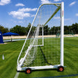 Aluminium football goal post with tyre lever wheels UAE - Dawson Sports